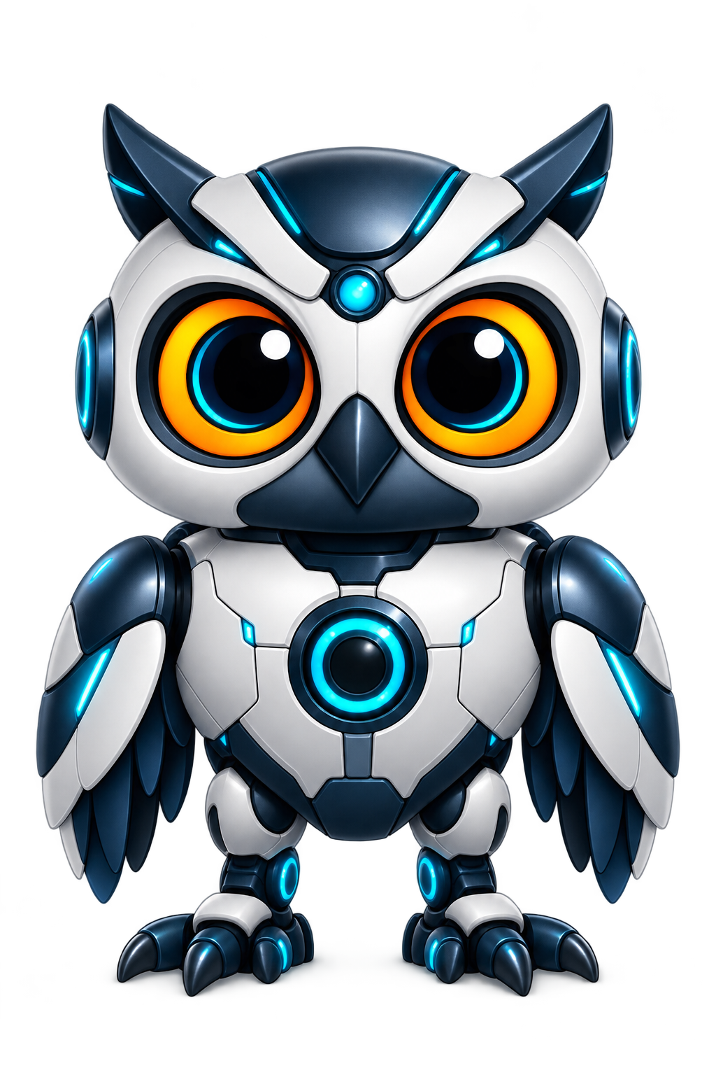 Peritus, a coruja robótica oficial da 3DPeritus